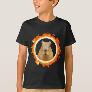 Camiseta Capivara Eclipse Meme Solar Animal Engraçado