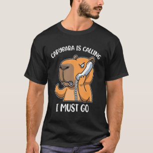 Camiseta Capivara Está Chamando