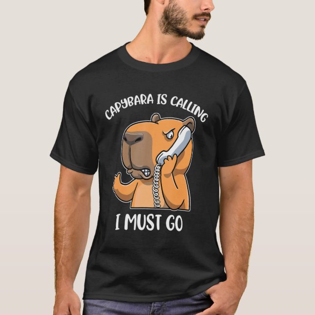 Camiseta Capivara Está Chamando (Frente)