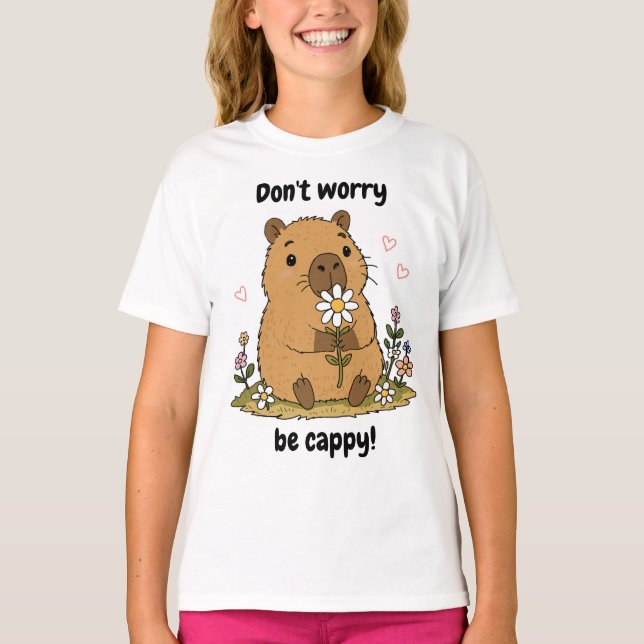 Camiseta Capivara Fofa (Frente)