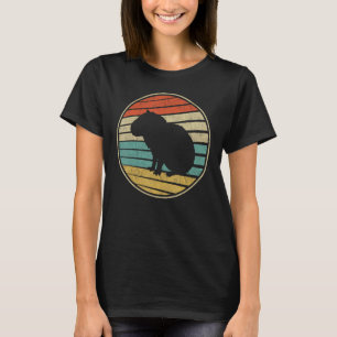 Camiseta Capivara Fofa Retro Vintage Década de 70 80 Capiva