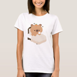 Camiseta Capivara Fofo Cansado
