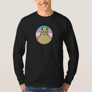 Camiseta Capivara LGBTQIA+ no Círculo do Orgulho Transgêner