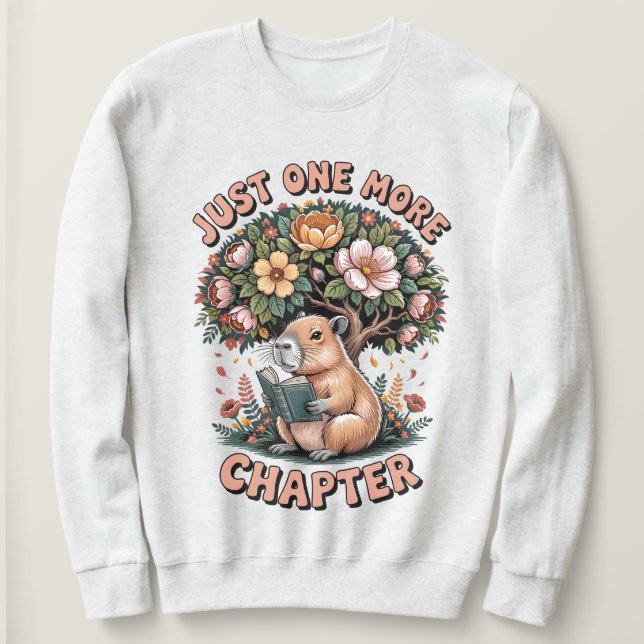 Camiseta capivara Mais Um Capítulo  (Frente do Design)