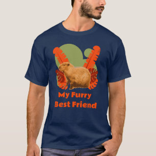 Camiseta Capivara Meu Melhor Amigo Peludo