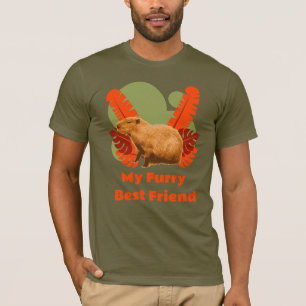 Camiseta Capivara Meu Melhor Amigo Peludo