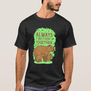 Camiseta Capivara Porco d'Água América do Sul Porquinho-da-