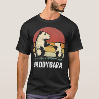 Camiseta Capivara Retro Pai E Filho Choques Capivara Engraç