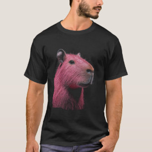 Camiseta Capivara Rosa
