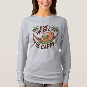 Camiseta Capivara seja feliz