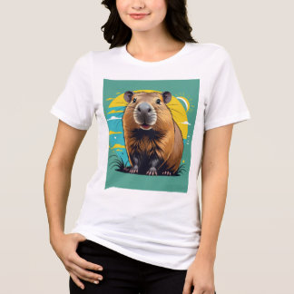 Camiseta Capivara Vintage