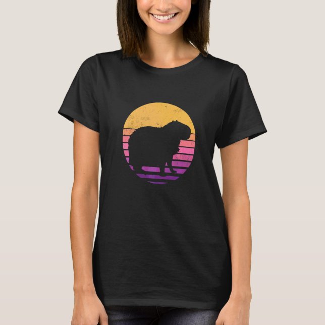 Camiseta Capivara Vintage  1 (Frente)