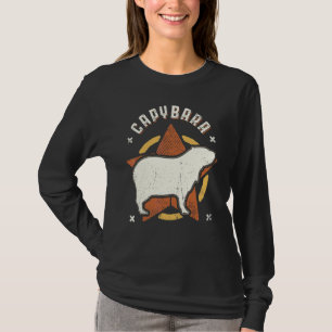 Camiseta Capivara Vintage Animal Clássico Retro