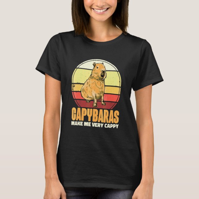 Camiseta Capivaras Me Fazem Muito Cappy (Frente)
