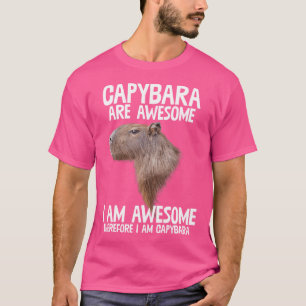 Camiseta Capivaras São Incríveis Portanto SOU Capivara Engr