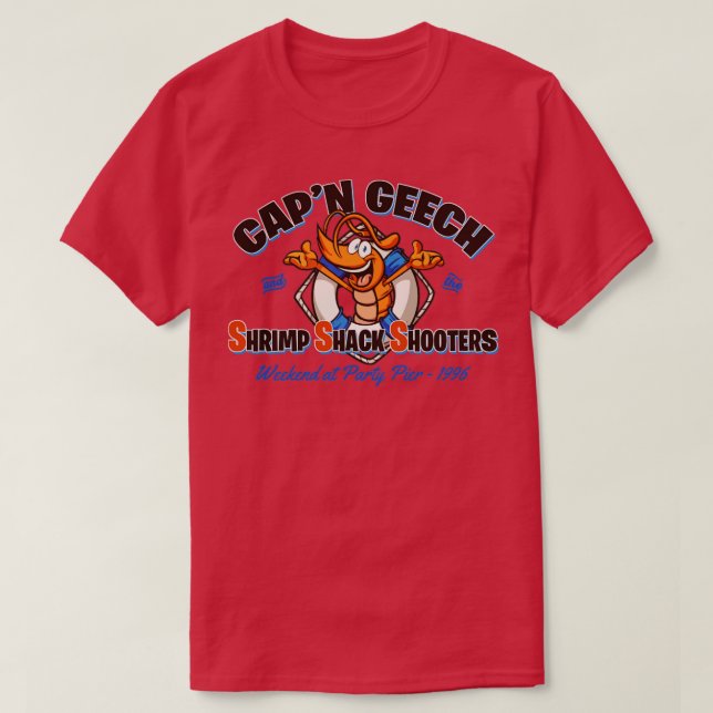 Camiseta Capn Geech e Shack Shooters que você faz (Frente do Design)