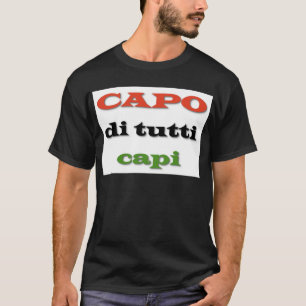 Camiseta Capo/chefe