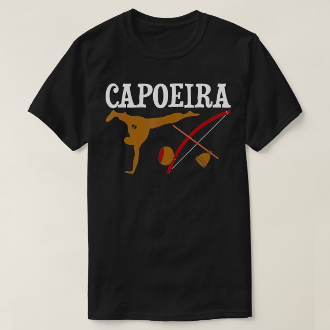 Camiseta Capoeira Berimbau Brazilian Mixed Martial Arts Sel (Frente do Design)
