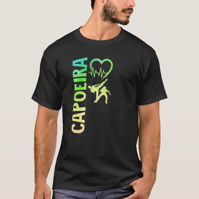 Camiseta Capoeira brasileira dança marcial Capoeira (Frente)
