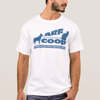 Camiseta Capoeira de ARF: azul no branco