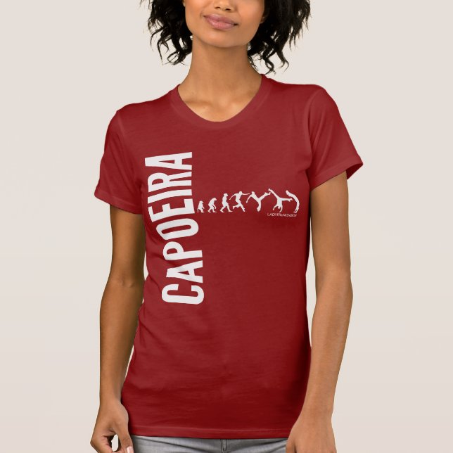 Camiseta Capoeira w vermelho (Frente)