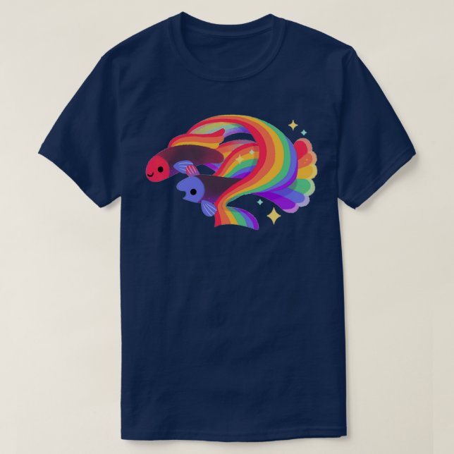 Camiseta Capoila-arco-íris 1 (Frente do Design)