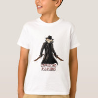 Camiseta Cappuccino Assassino | Dark Humor Italian