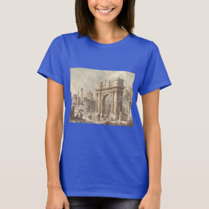 Camiseta Capriccio com arco triunfal romano