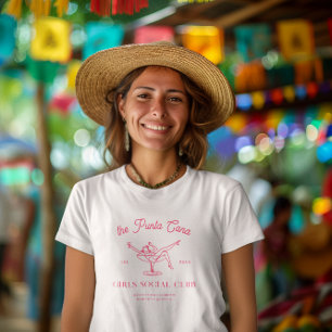 Camiseta Caprichoso Retrô Doodle   Fim de Semana de Despedi