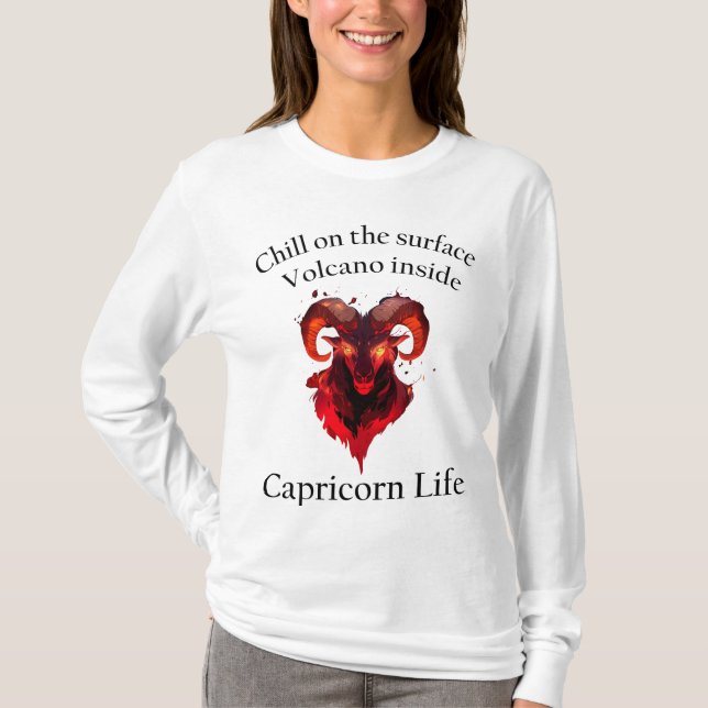 Camiseta Capricorn Vibes (Frente)