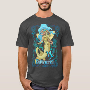 Camiseta Capricórnio Anime Aniversário Fadas de Fada de Ani