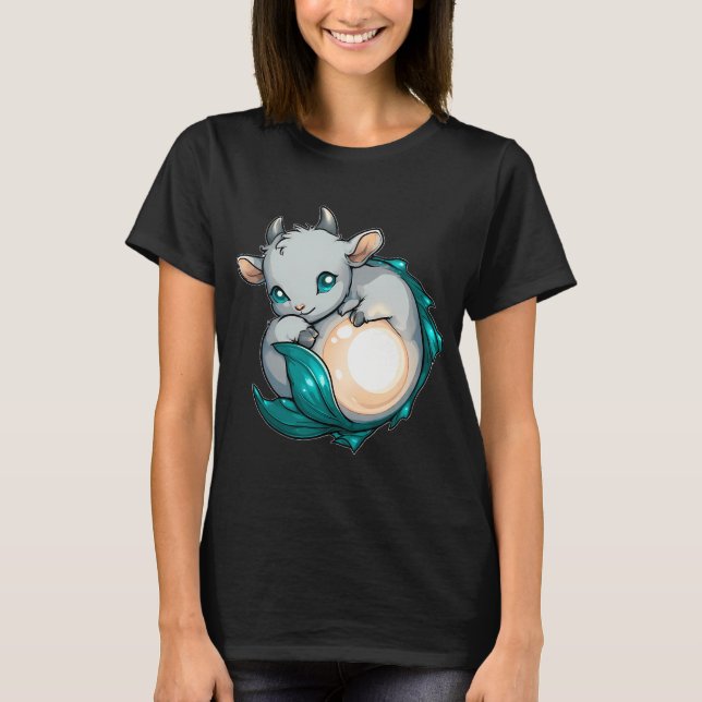 Camiseta Capricórnio Cabra do Mar (Frente)