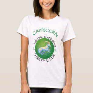 Camiseta Capricórnio O Sinal de Natal