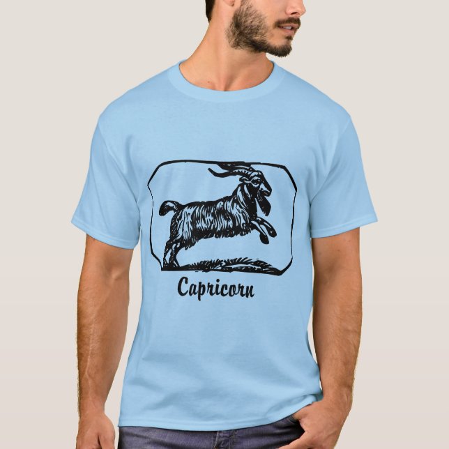 Camiseta Capricórnio - Personalizado (Frente)