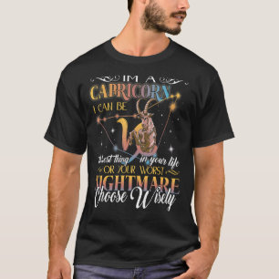 Camiseta Capricórnio Símbolo Zodiac Horoscópio Astrologia S