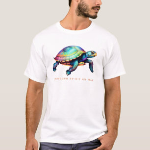 Camiseta Capricórnio Spirit Animal Turtle Alebrije Male