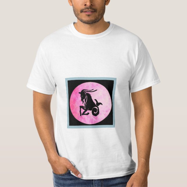 Camiseta Capricórnio Zodiac - Sinal T-Shirt (Frente)
