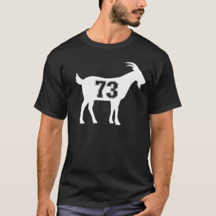 Camiseta Caprino 73 G.O.A.T. Número Setenta e Três Caprinos