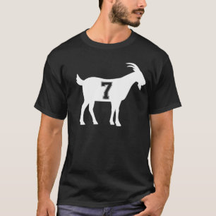Camiseta Caprino 7 G.O.A.T. Número Sete Caprinos