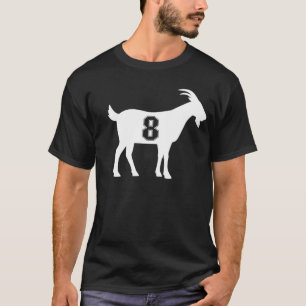 Camiseta Caprino 8 G.O.A.T. Número Oito Caprinos