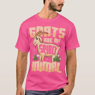 Camiseta Caprino Espírito Animal Caprino Sobrealimentado Pr