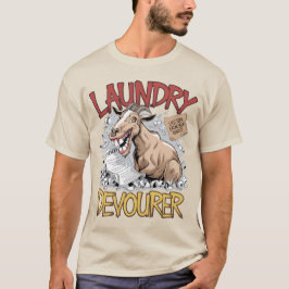 Camiseta Caprino louco - Descarregador de lavanderia