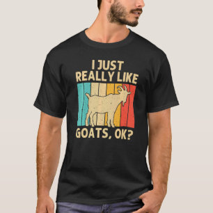 Camiseta Caprino Para Homens Fazenda Caprino De Animais Sus