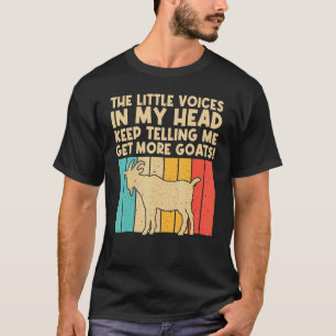 Camiseta Caprino Para Homens Miúdas Cabem Whisperer