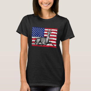 Camiseta Caprino Patriótico 4 de julho Boys Goat Americaaa