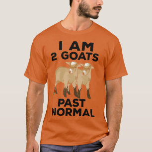Camiseta Caprinos I Am 2 Caprinos No Passado Normal