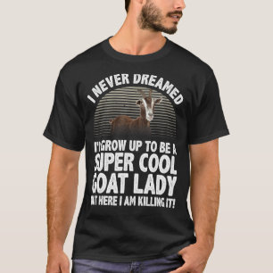 Camiseta Caprinos legal Para Mulheres Caprinos Whisperer Py
