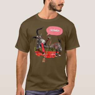 Camiseta Caprinos num Barco