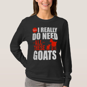 Camiseta Caprinos para criação de Fazendas