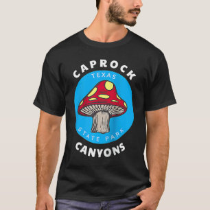Camiseta Caprock Canyons State Park Texas TX Mushroom Souve